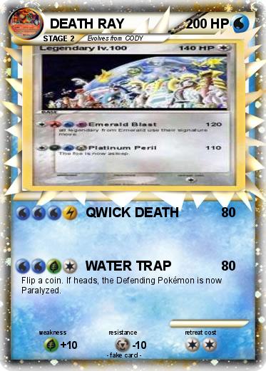Pokemon DEATH RAY