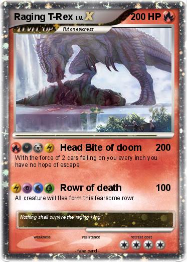 Pokemon Raging T-Rex