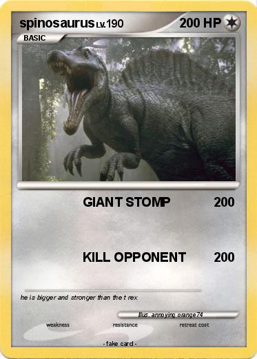 Pokemon spinosaurus