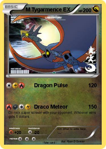 Pokemon M Tygarmence EX