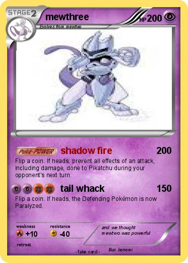 Pokemon mewthree