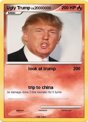 Pokemon Ugly Trump