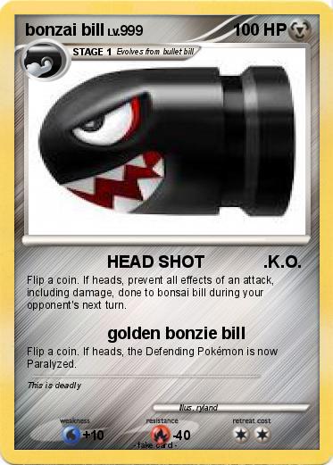 Pokemon bonzai bill