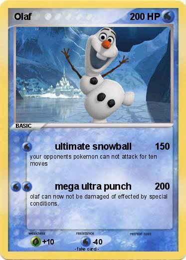 Pokemon Olaf