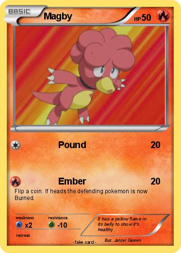 Pokemon Magby