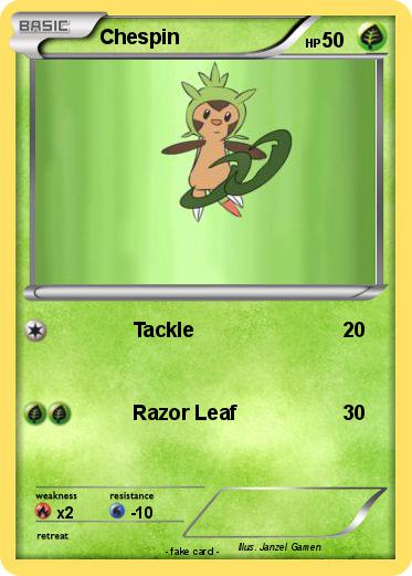 Pokemon Chespin
