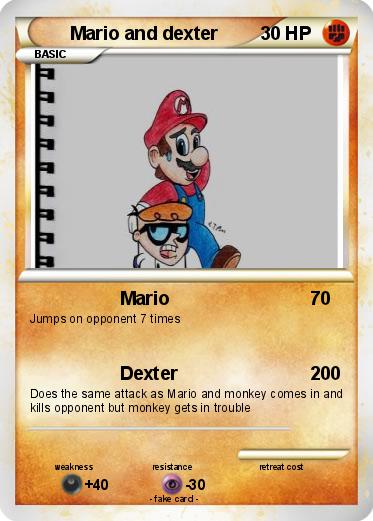 Pokemon Mario and dexter