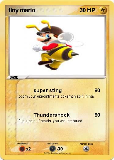 Pokemon tiny mario