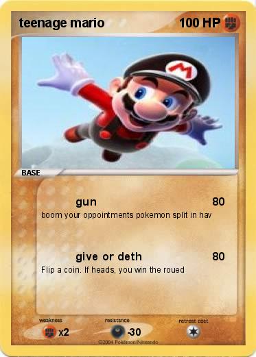 Pokemon teenage mario