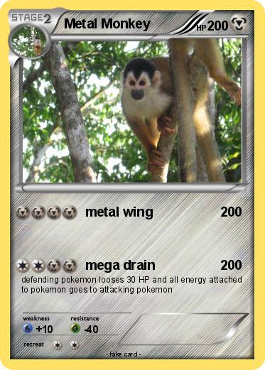 Pokemon Metal Monkey