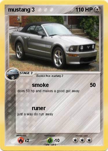 Pokemon mustang 3