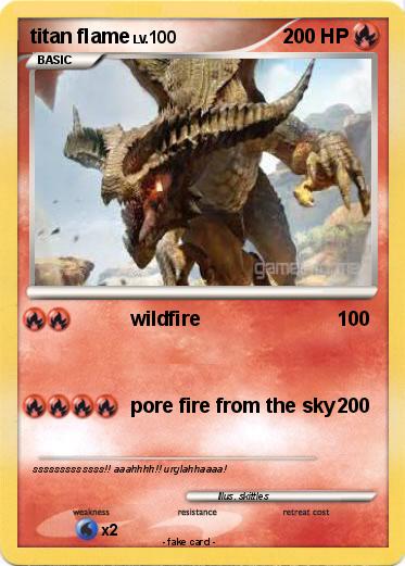 Pokemon titan flame