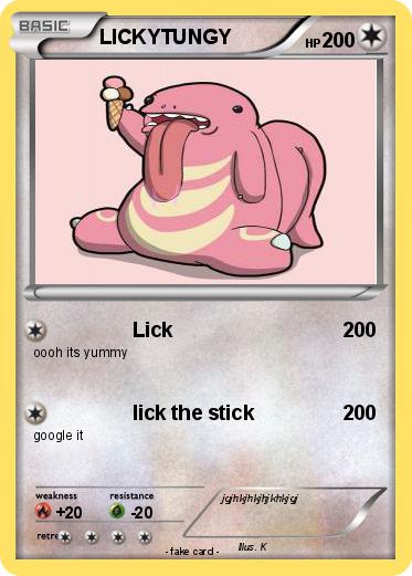 Pokemon LICKYTUNGY