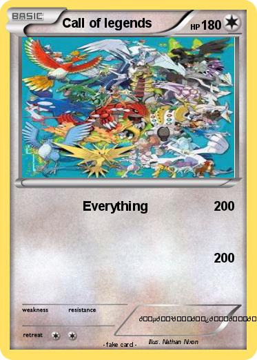 Pokemon Call of legends
