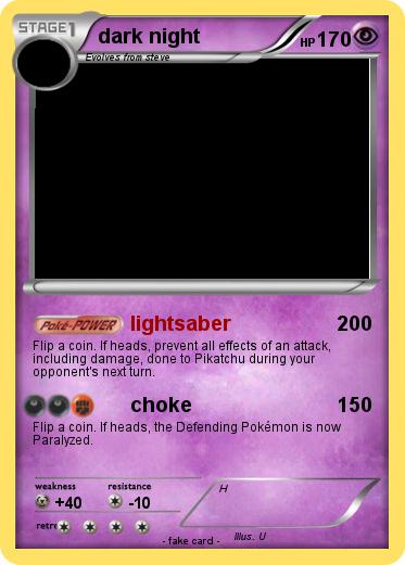 Pokemon dark night