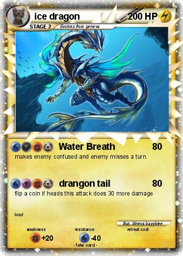 Pokemon ice dragon