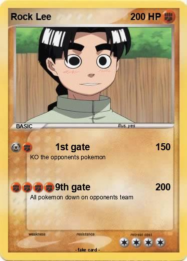 Pokemon Rock Lee