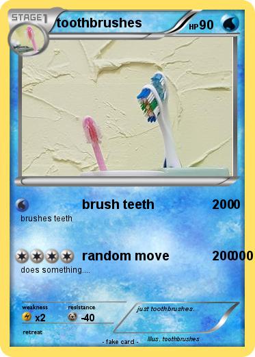 Pokemon toothbrushes