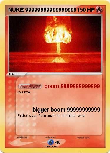 Pokemon NUKE 99999999999999999
