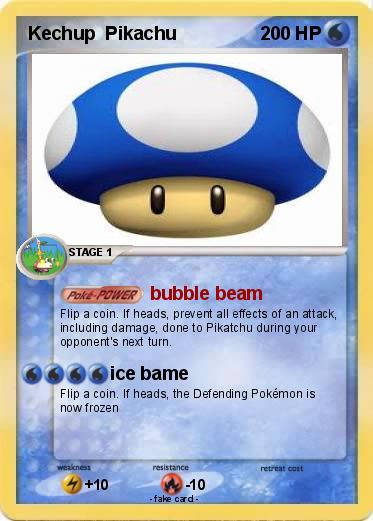 Pokemon Kechup  Pikachu