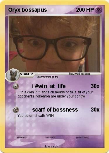 Pokemon Oryx bossapus