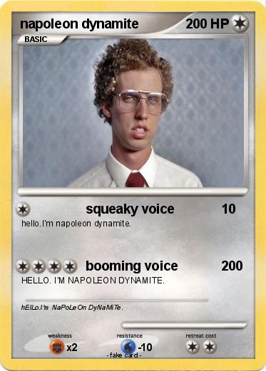 Pokemon napoleon dynamite