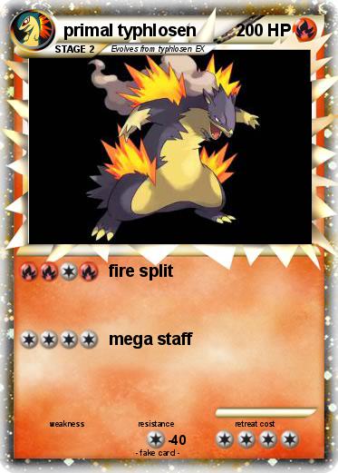 Pokemon primal typhlosen