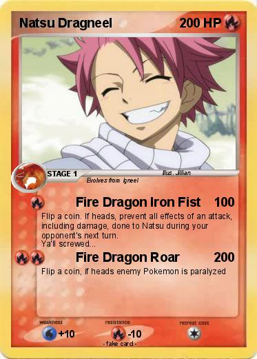 Pokemon Natsu Dragneel