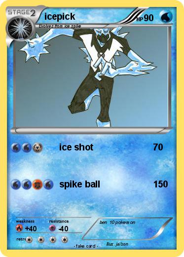 Pokemon icepick
