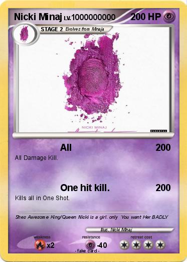 Pokemon Nicki Minaj
