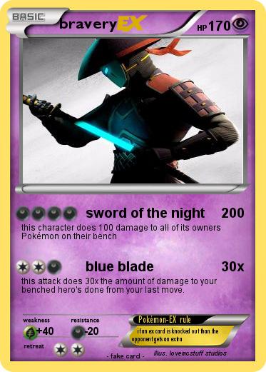 Pokemon bravery
