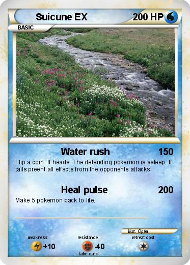 Pokemon Suicune EX