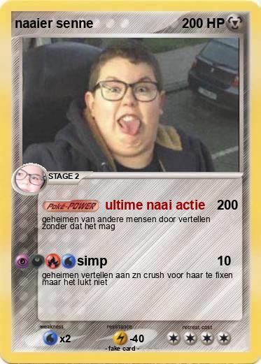 Pokemon naaier senne