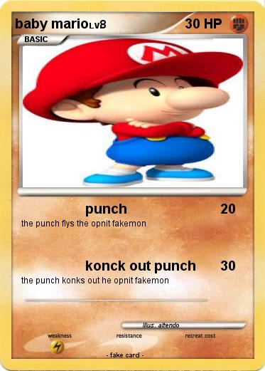 Pokemon baby mario