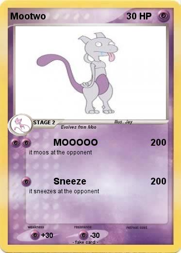 Pokemon Mootwo