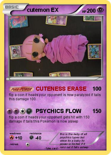 Pokemon cutemon EX