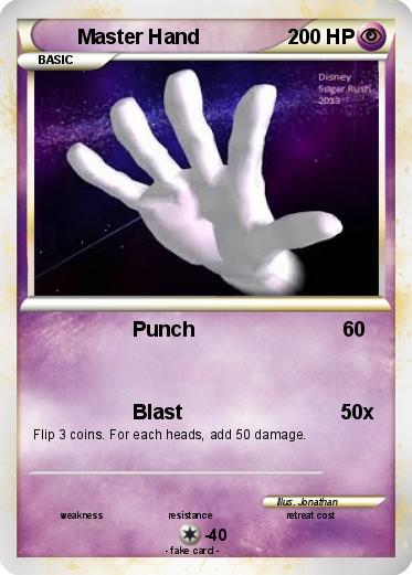 Pokemon Master Hand