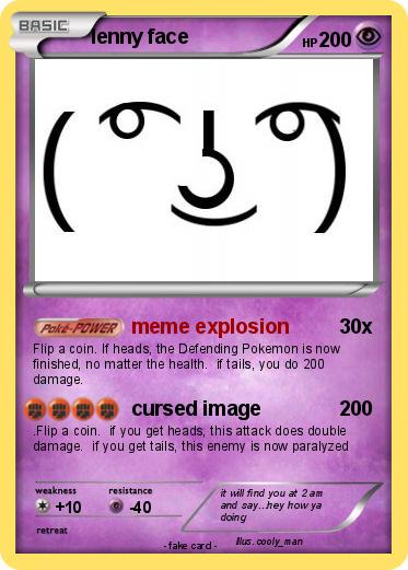 Pokemon lenny face