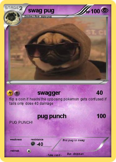 Pokemon swag pug