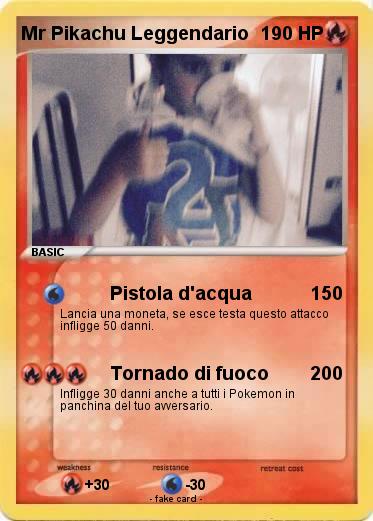 Pokemon Mr Pikachu Leggendario