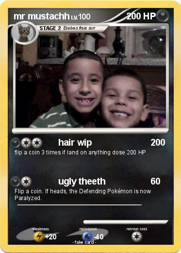 Pokemon mr mustachh