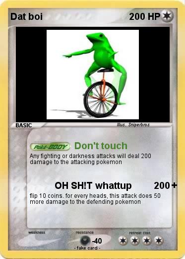 Pokemon Dat boi