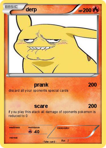 Pokemon derp