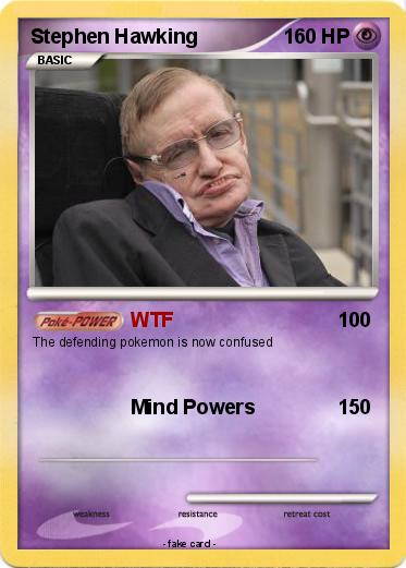 Pokemon Stephen Hawking