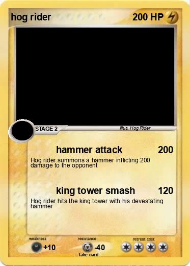 Pokemon hog rider