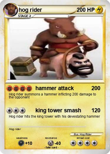 Pokemon hog rider