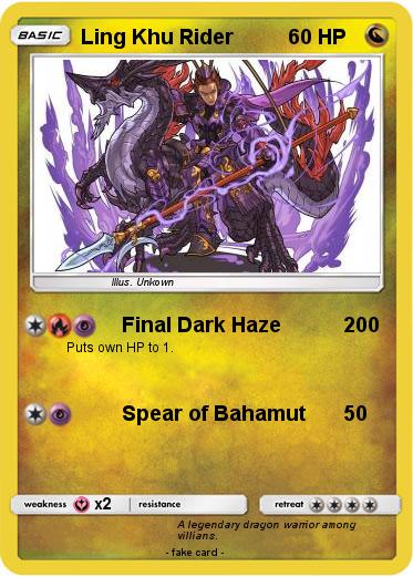 Pokemon Ling Khu Rider