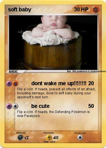 Pokemon soft baby