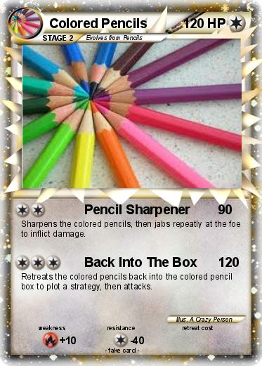 Pokemon Colored Pencils