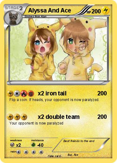 Pokemon Alyssa And Ace